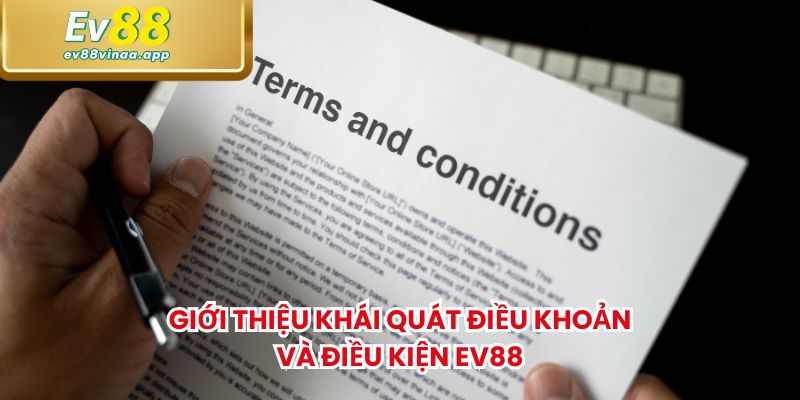 Giới thiệu khái quát điều khoản và điều kiện EV88