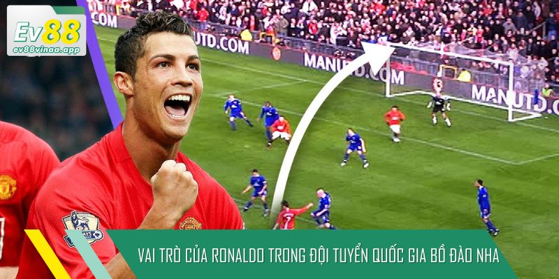 Vai trò của Ronaldo trong đội tuyển quốc gia Bồ Đào Nha